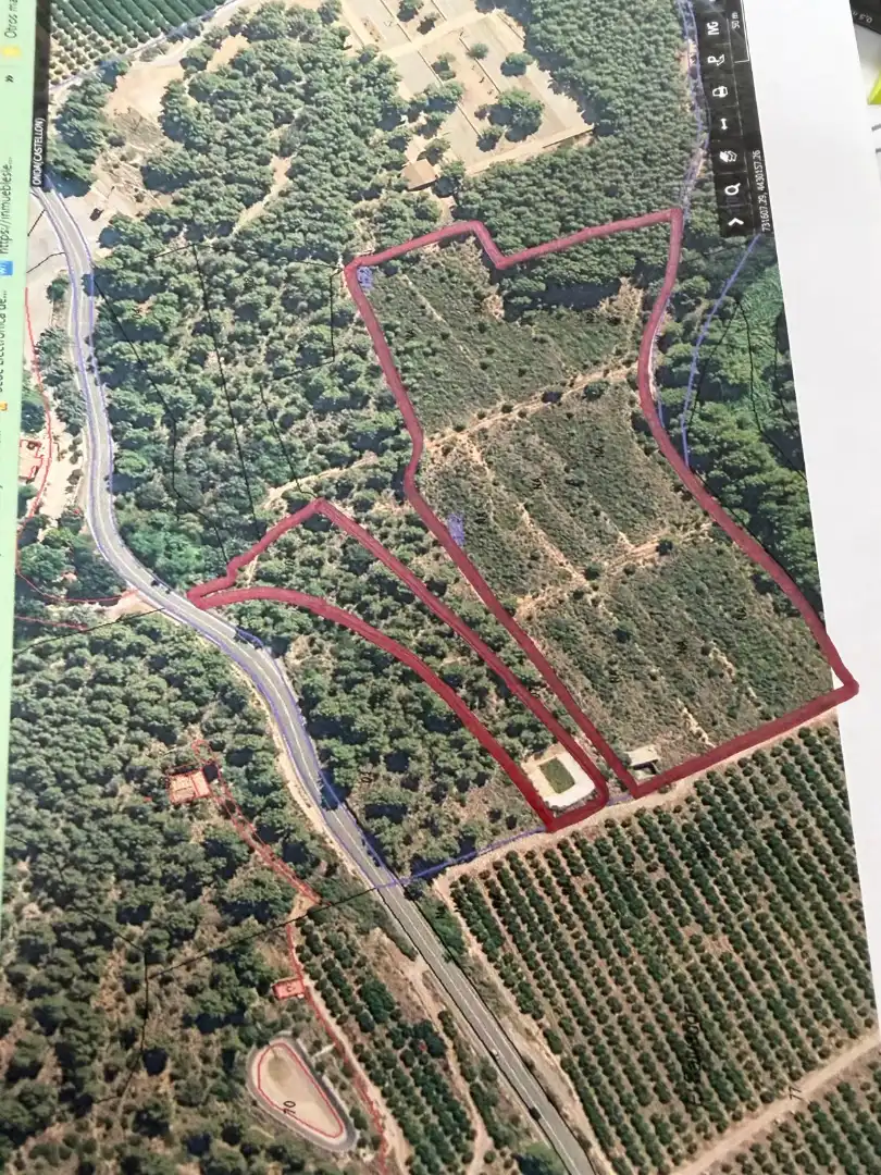 Terreno rústico en venta en Ribesalbes