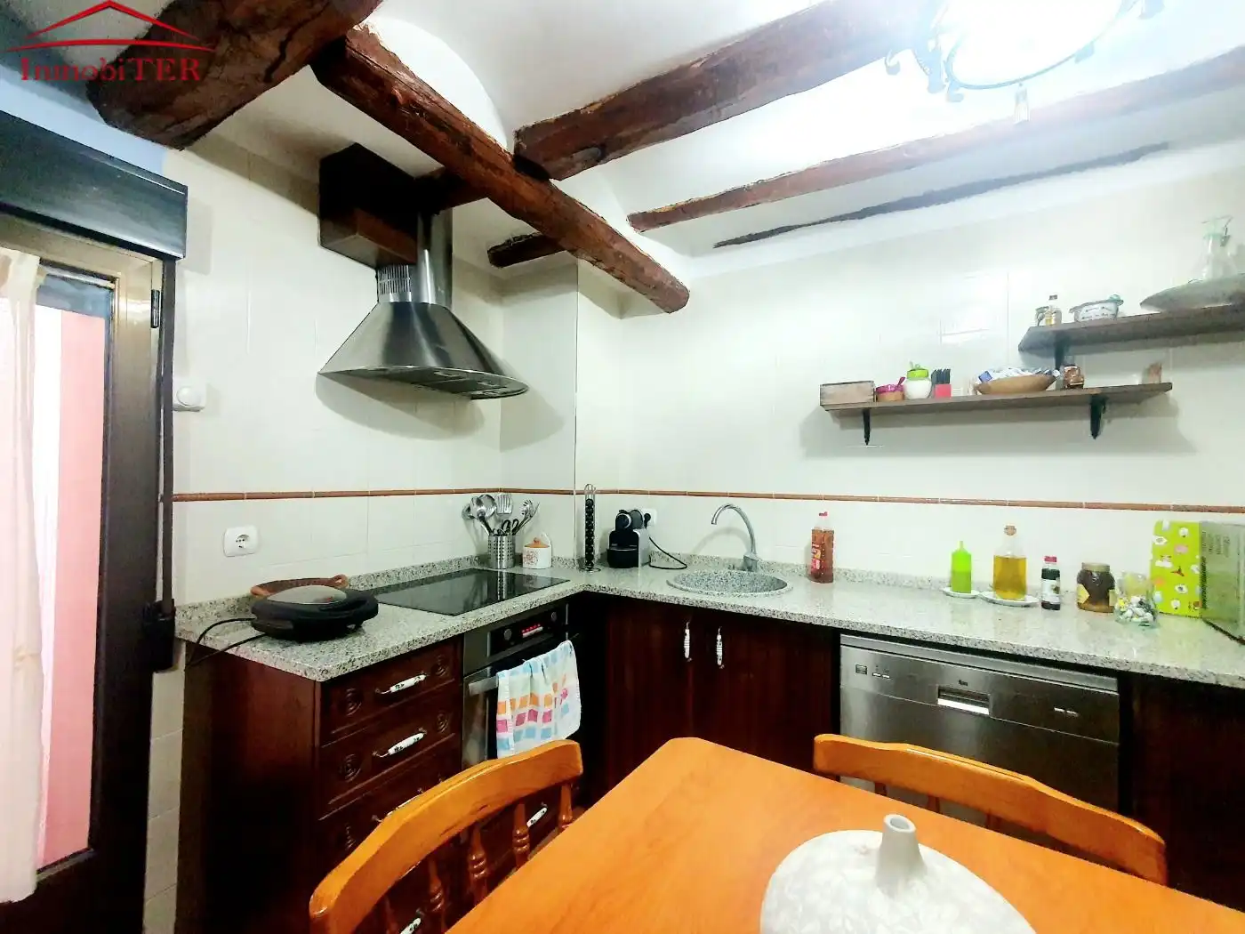 Cocina de Casa o chalet en venta en Alfambra con Calefacción, Terraza y Trastero