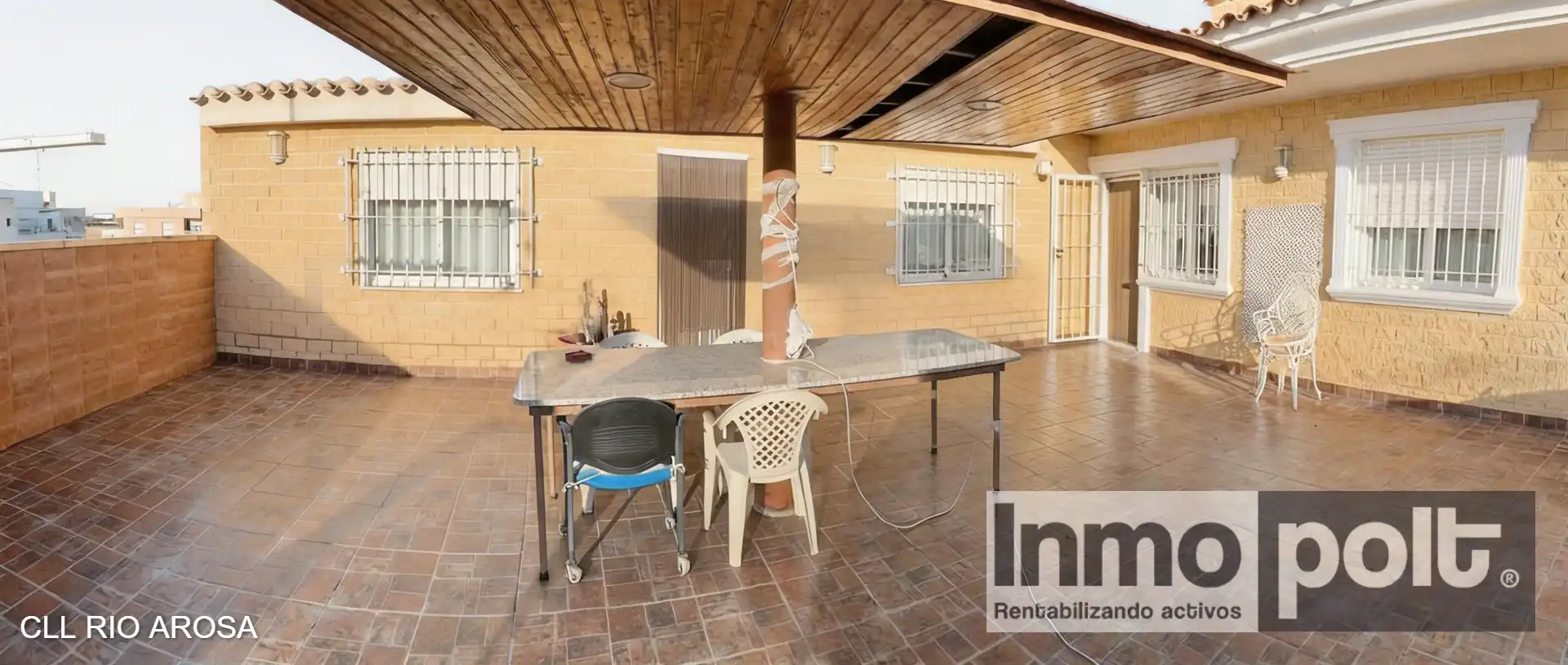 Terrace of Flat for sale in Torre-Pacheco  with Air Conditioner, Terrace and Furnished