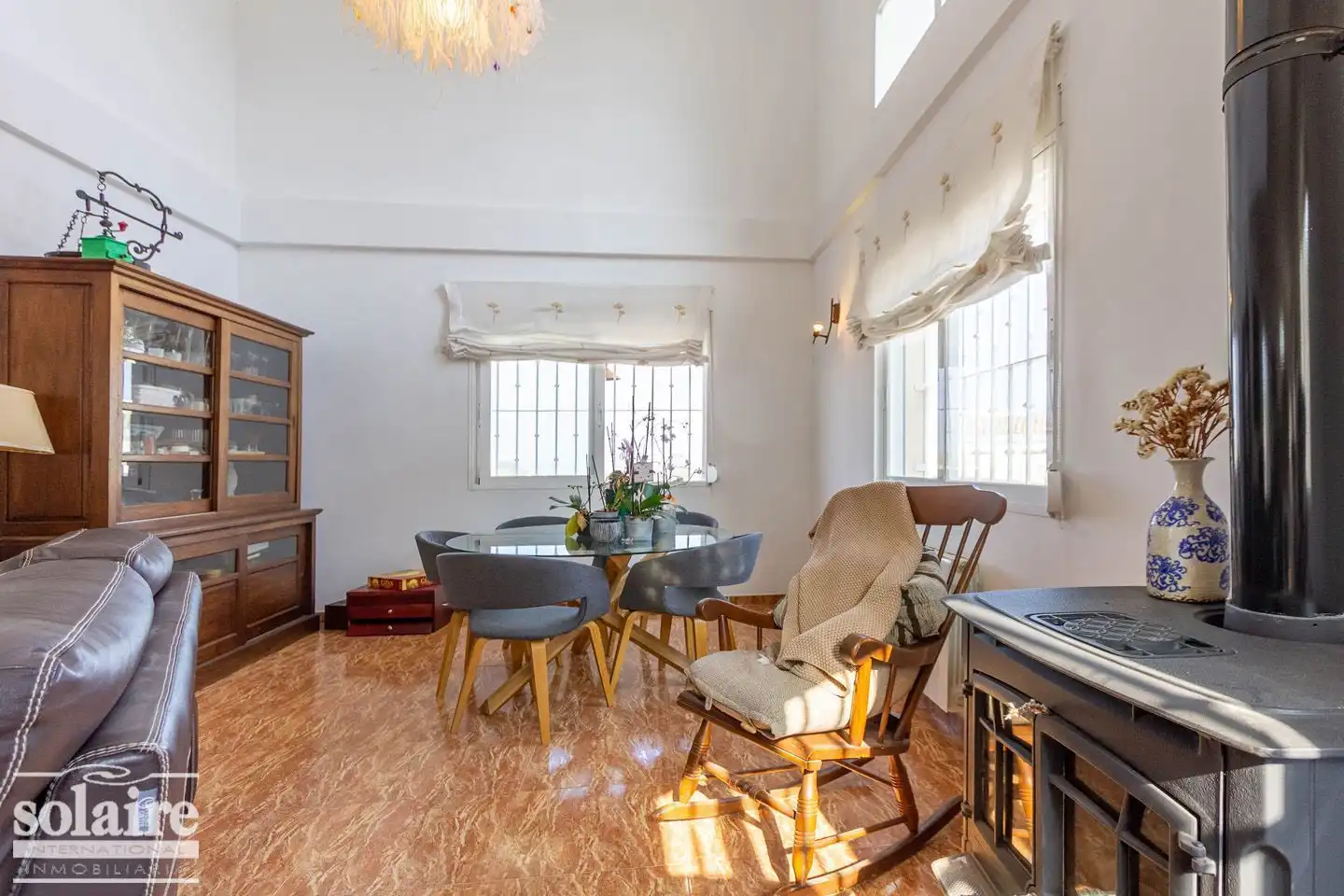 Dining room of Houses for sale in L'Alfàs del Pi  with Private garden, Terrace and Storage room