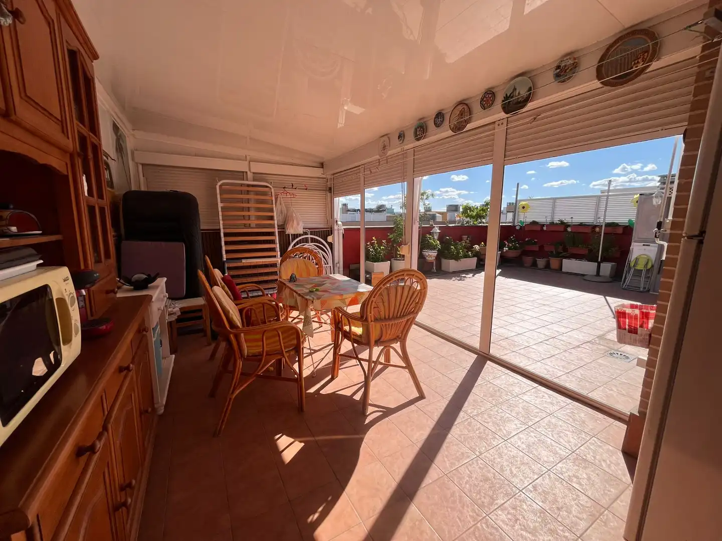 Terrace of Attic for sale in Parla  with Air Conditioner, Heating and Parquet flooring