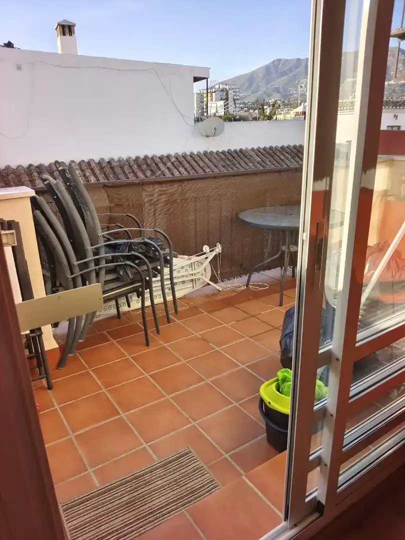 Terraza de Piso en venta en Mijas con Aire acondicionado y Balcón