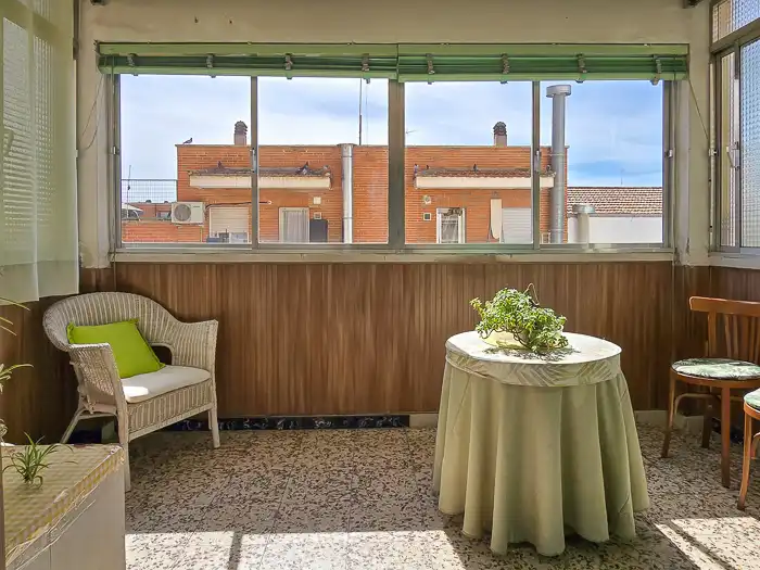 Terrasse von Wohnung zum Verkauf in Alcobendas mit Heizung, Parkett und Terrasse