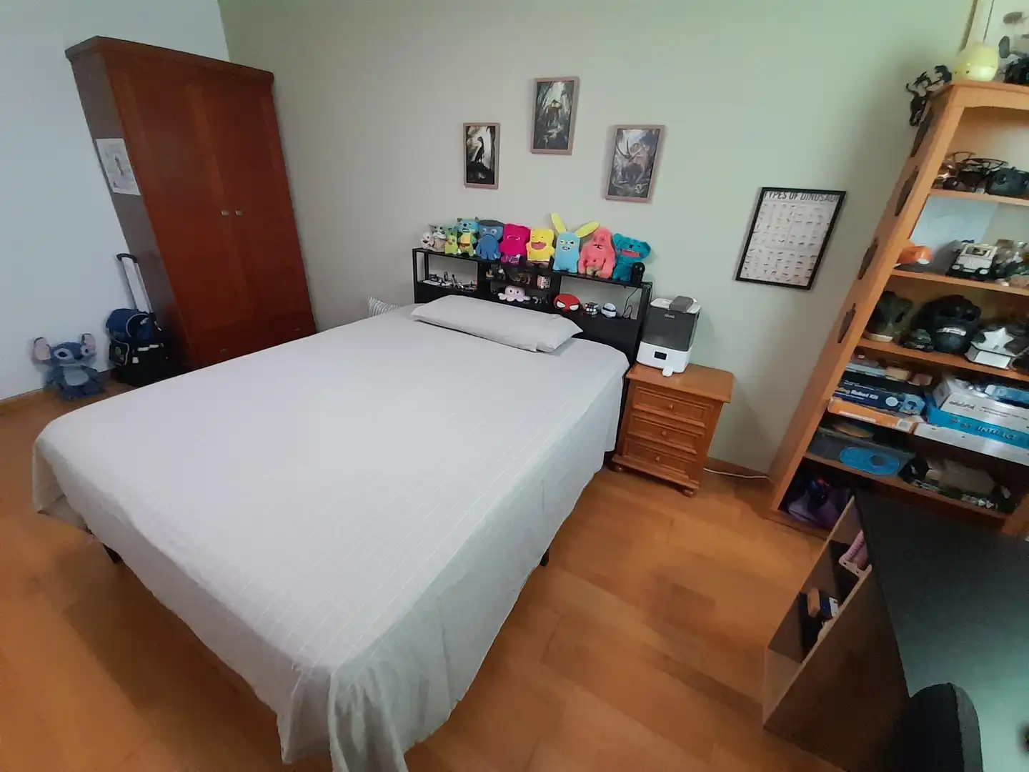 Bedroom of Flat for sale in Cacabelos  with Heating, Private garden and Terrace