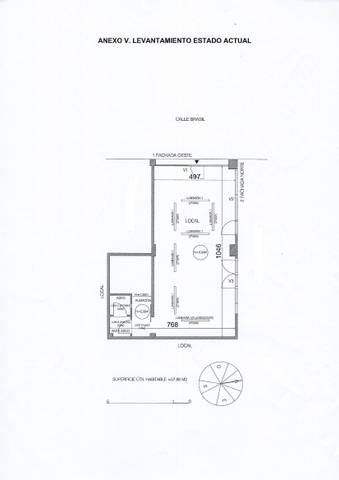 Local comercial en Alquiler en Brasil Kalea en El Pilar