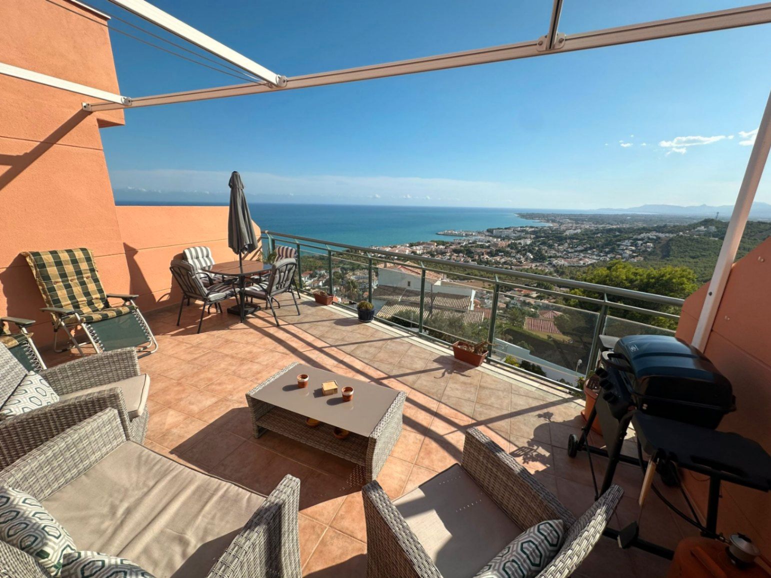 Terrasse von Dachboden zum verkauf in Alcalà de Xivert mit Klimaanlage, Heizung und Privatgarten