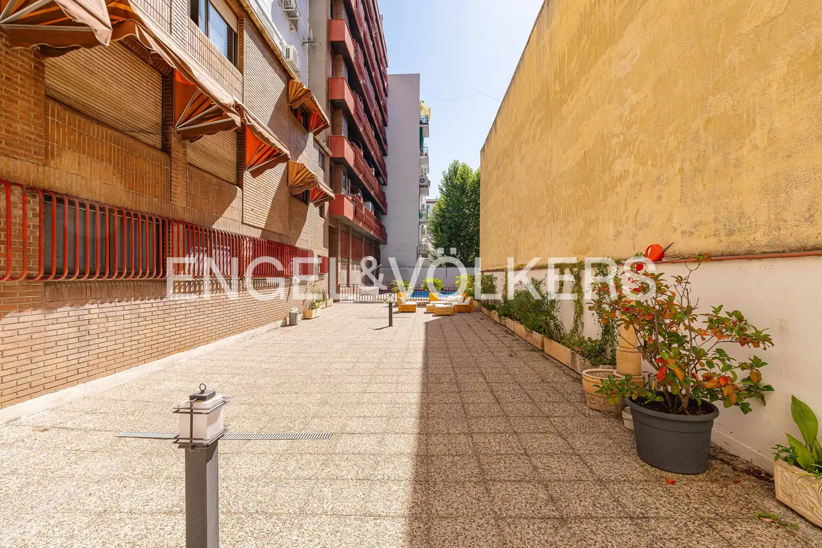 Terrasse von Wohnung zur Miete in Madrid mit Klimaanlage, Heizung und Schwimmbad