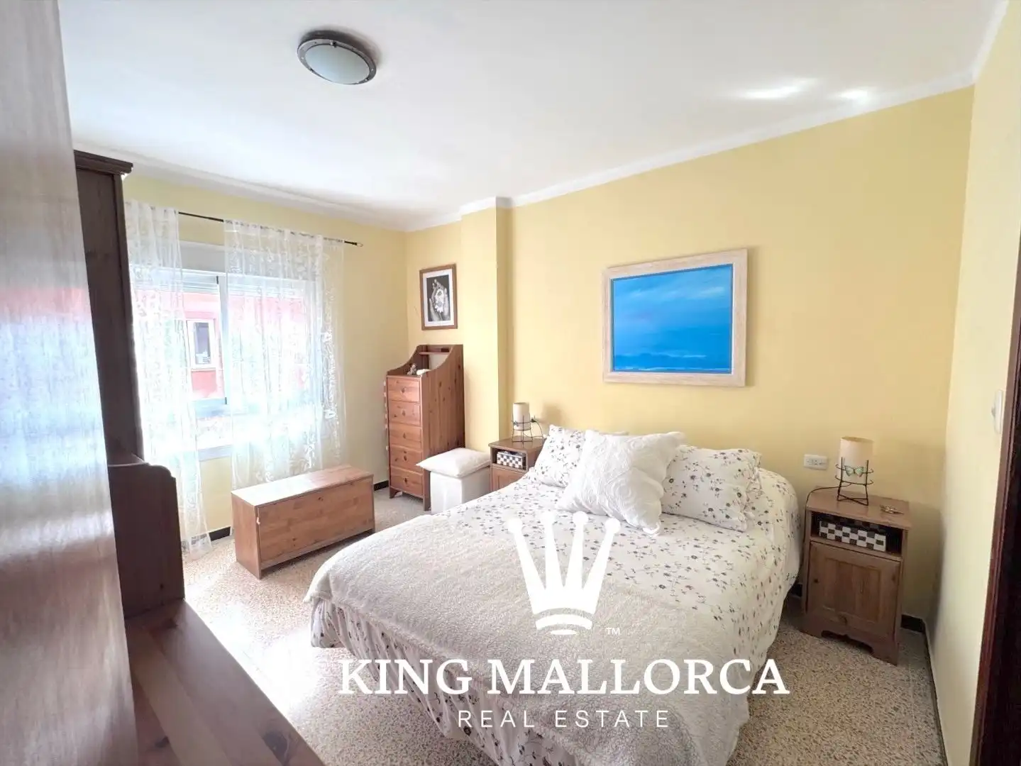 Bedroom of Flat for sale in  Palma de Mallorca  with Air Conditioner, Heating and Terrace