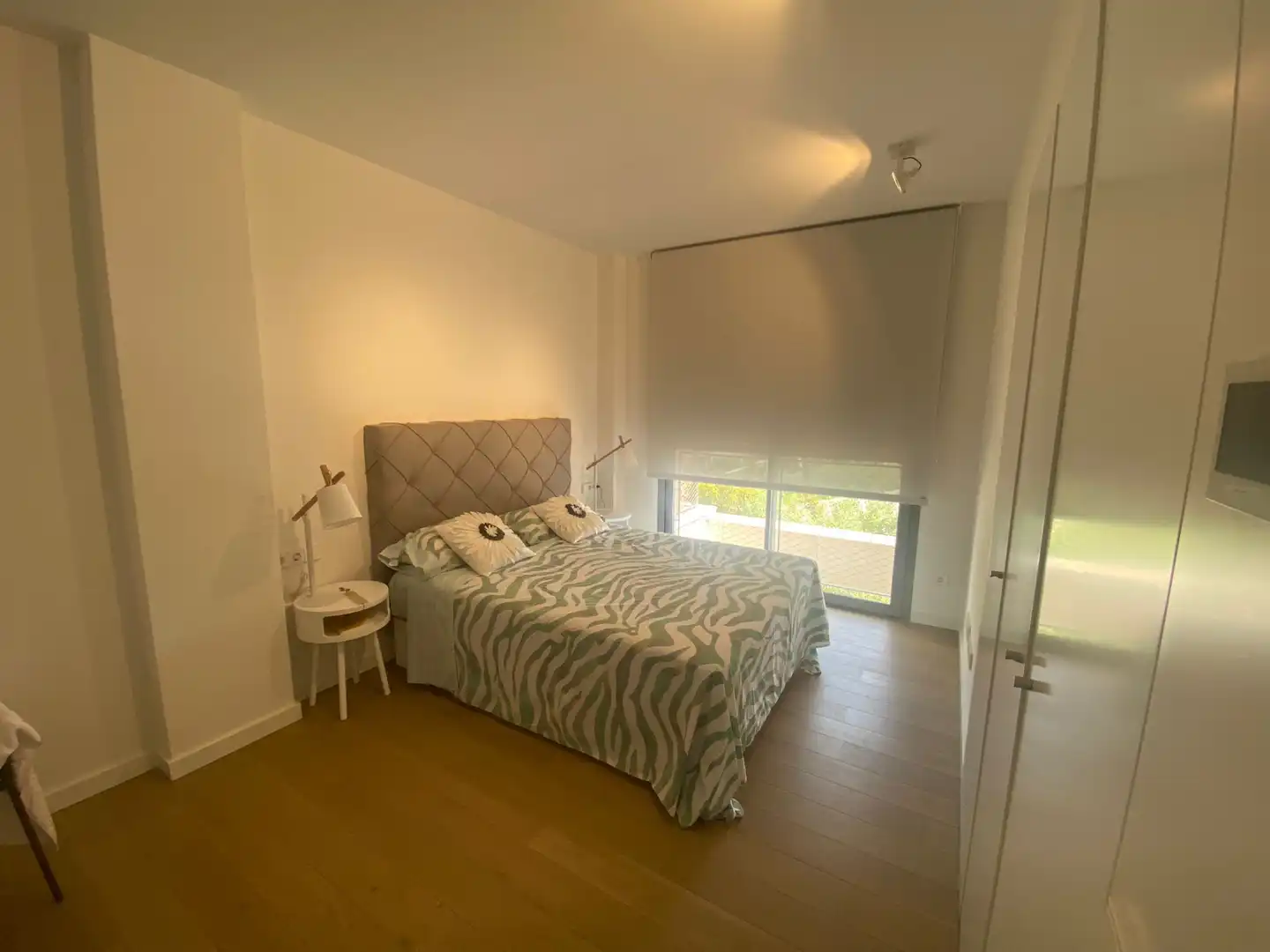 Habitación de Apartamento de alquiler en Salou con Aire acondicionado, Calefacción y Parquet