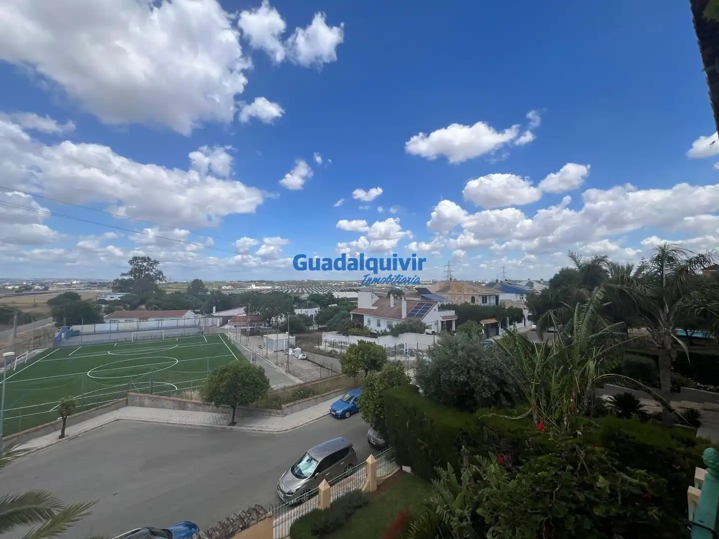 Jardí de Casa o xalet en venda en Dos Hermanas amb Aire condicionat, Jardí privat i Terrassa