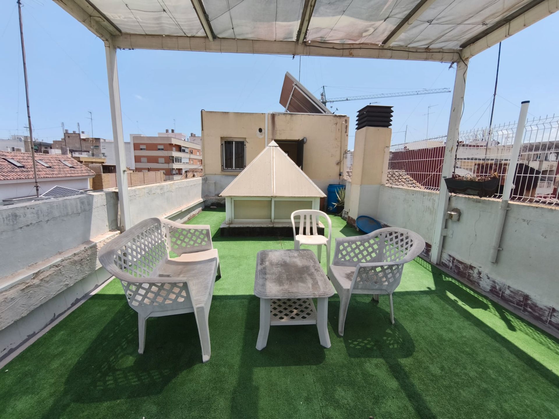 Terrassa de Casa o xalet en venda en  Valencia Capital amb Aire condicionat, Calefacció i Jardí privat