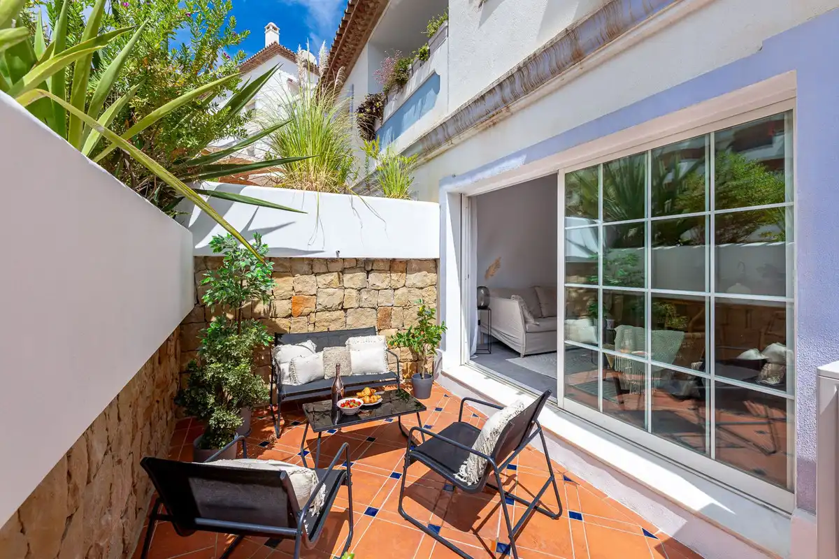 Terrace of Flat for rent in Marbella  with Air Conditioner, Heating and Terrace