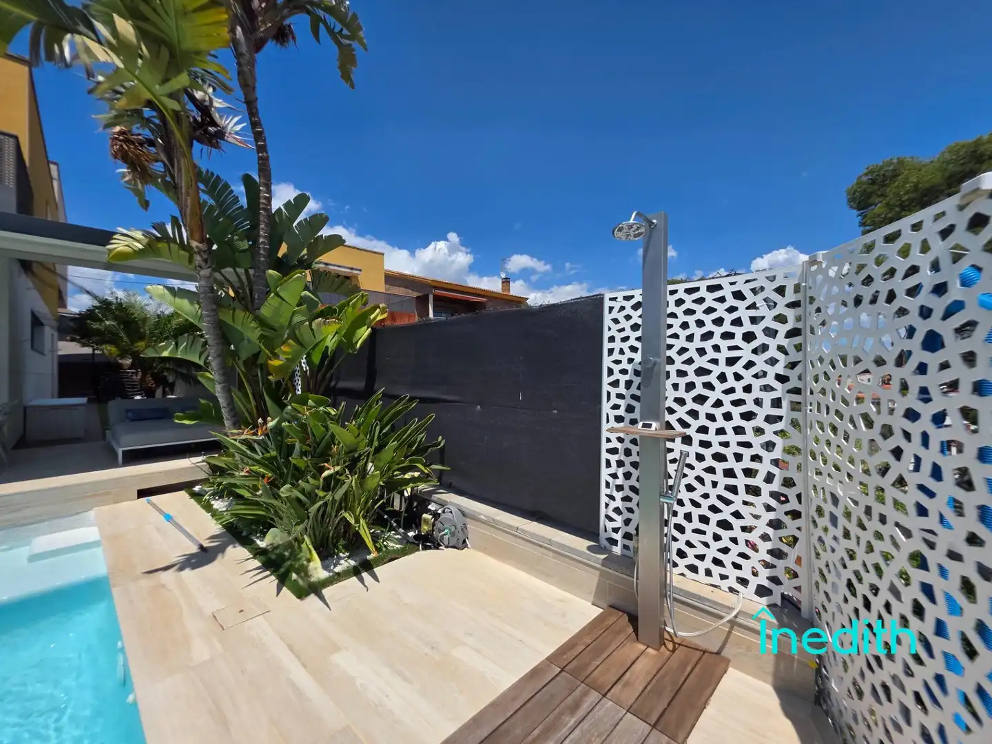 Piscina de Casa o chalet en venta en Cubelles con Aire acondicionado, Calefacción y Jardín privado