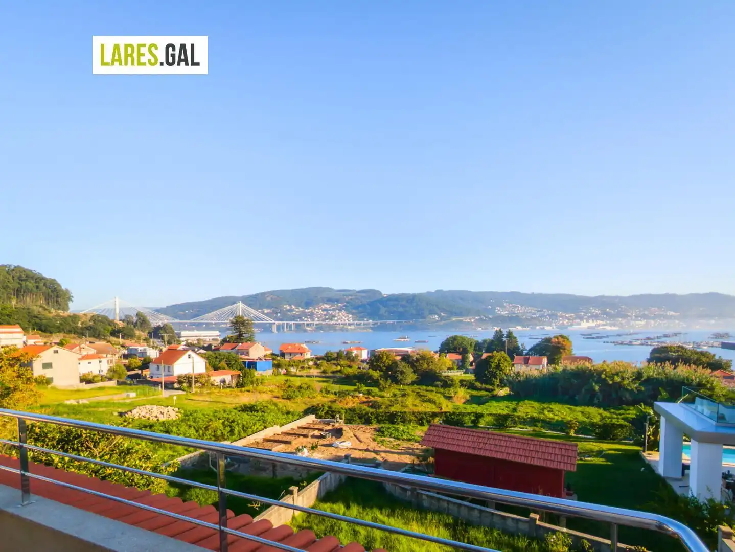 Vista exterior de Casa o chalet en venta en Moaña, Pontevedra