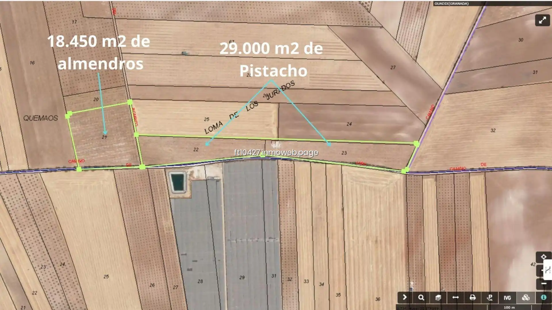 Rustikales Grundstück zum Verkauf in Guadix