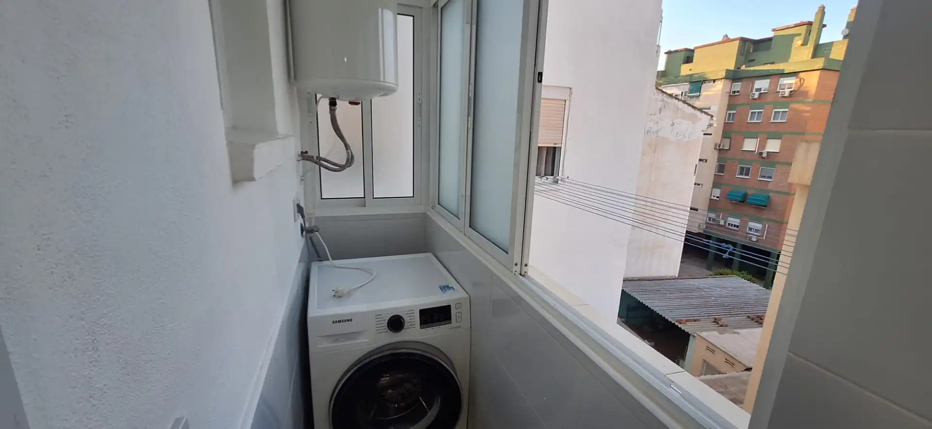 Balcony of Flat for rent in Málaga  with Furnished, Oven and Washing machine