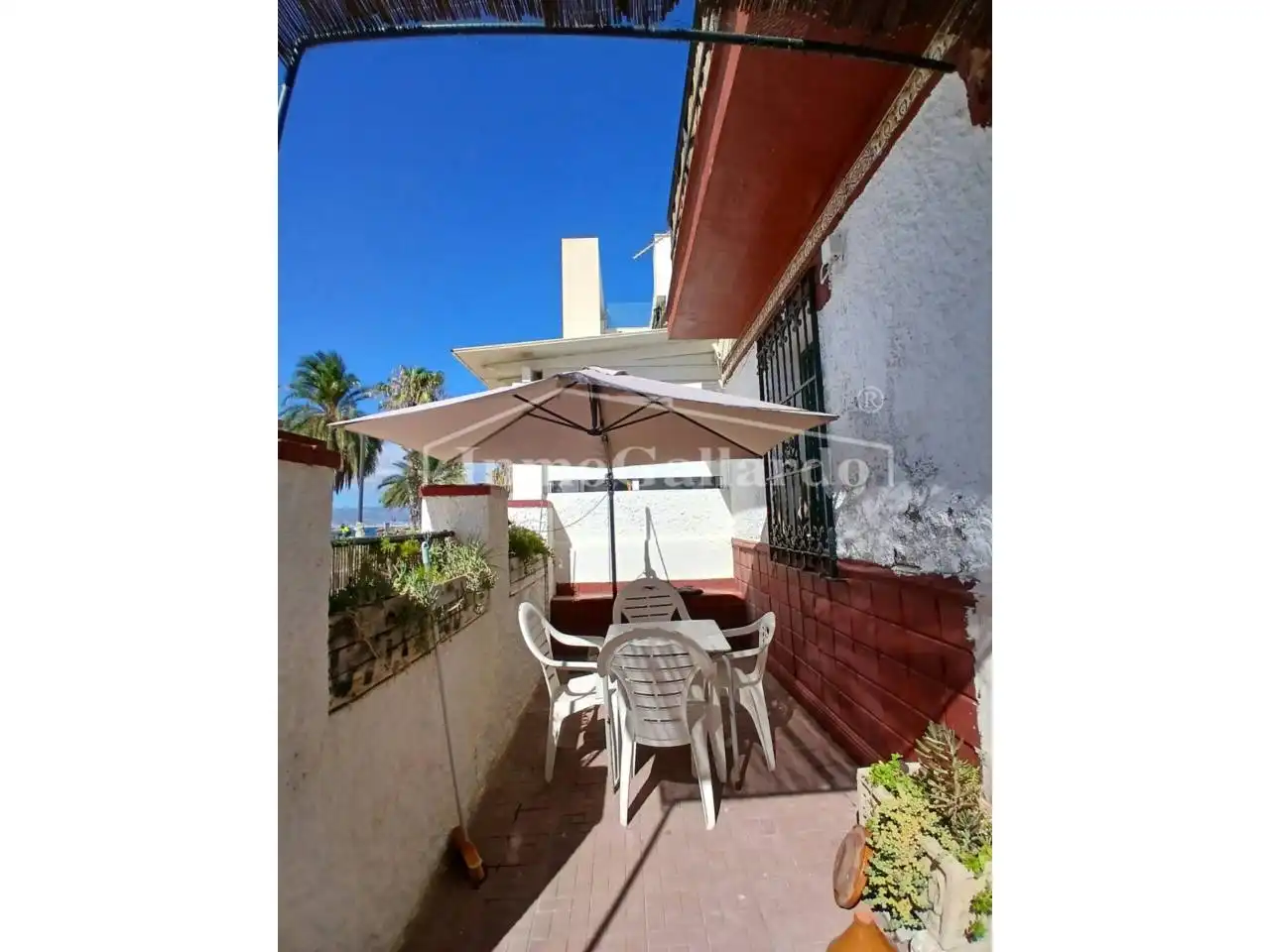 Terrace of Flat for rent in Málaga  with Terrace and Furnished