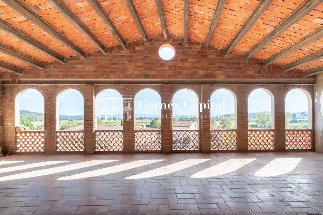 Terrassa de Finca rústica en venda en Ullastret amb Jardí privat, Terrassa i Traster