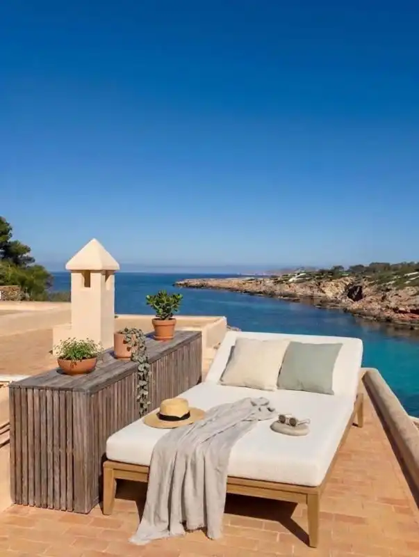 Terrace of Detached homes for sale in Sant Josep de sa Talaia  with Air Conditioner, Heating and Private garden