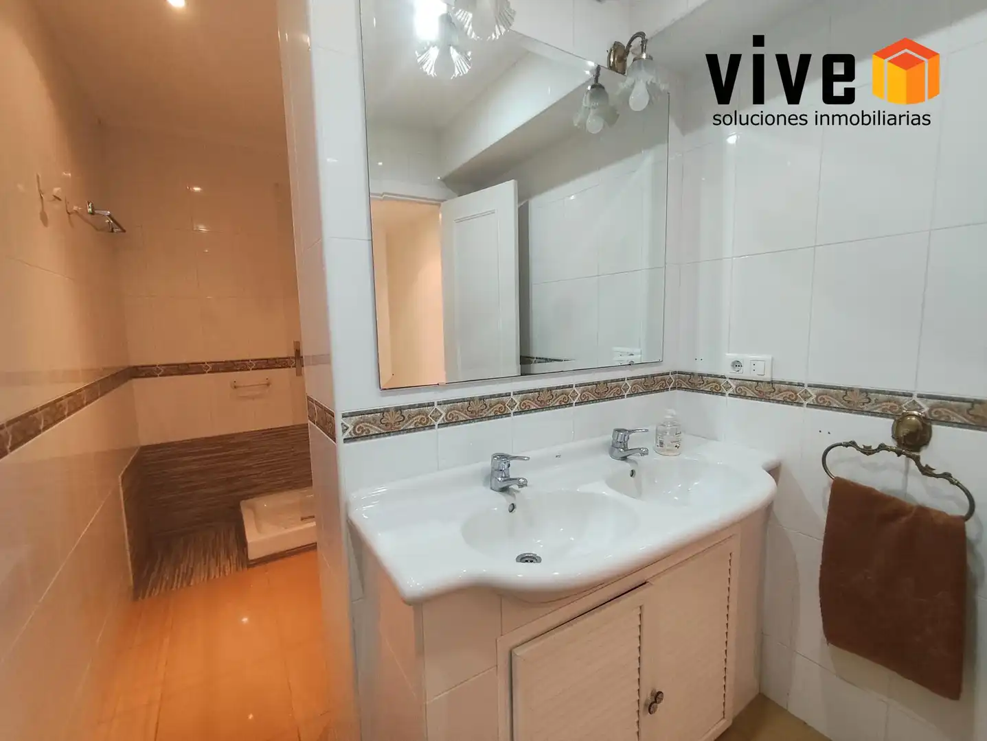 Baño de Piso de alquiler en Sevilla con Aire acondicionado, Amueblado y Balcón
