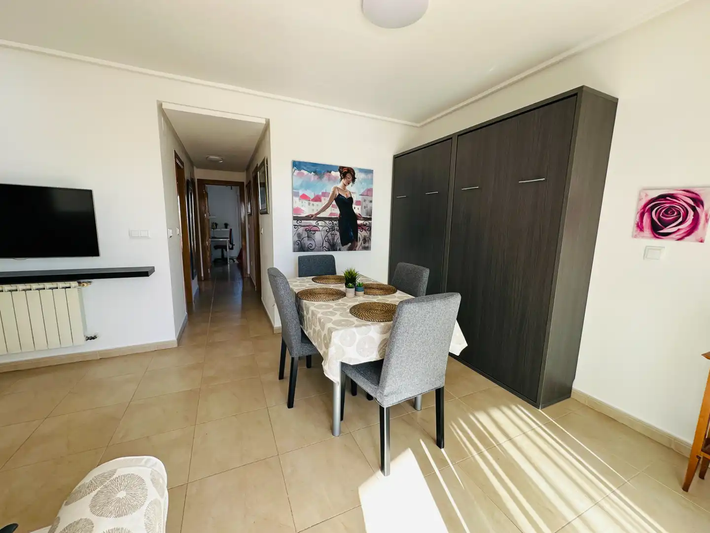 Dining room of Flat for sale in Torre-Pacheco  with Air Conditioner, Storage room and Furnished