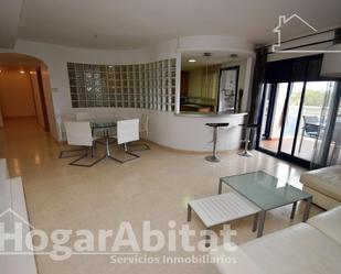 Living room of Flat for sale in Burriana / Borriana  with Heating and Terrace