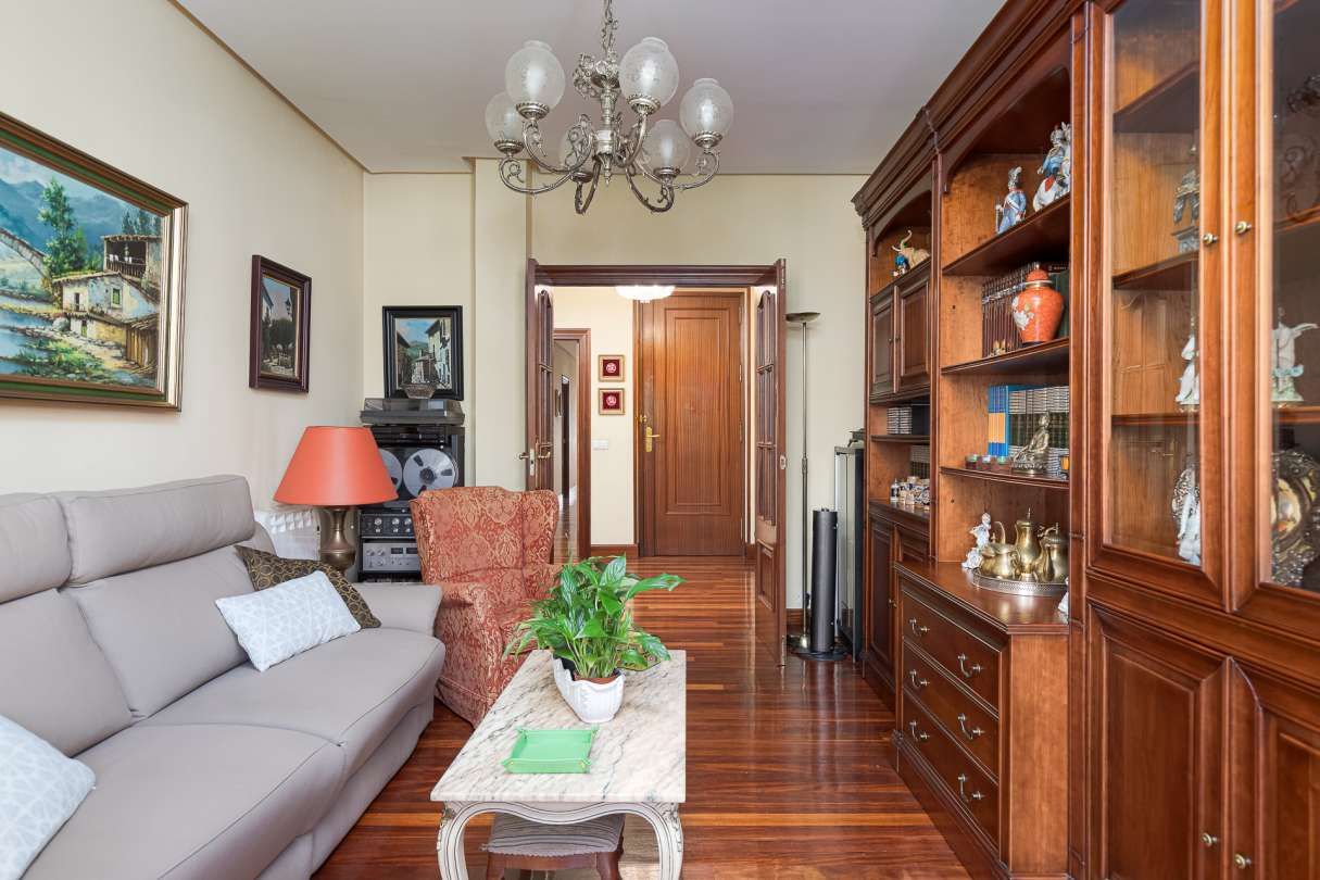 Living room of Flat for sale in Donostia - San Sebastián   with Heating and Balcony