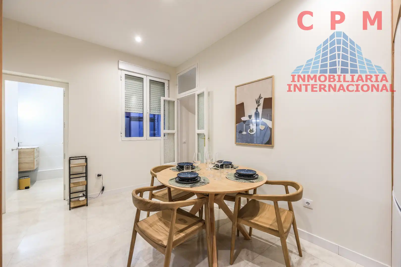 Dining room of Flat for rent in Madrid  with Air Conditioner, Heating and Parquet flooring