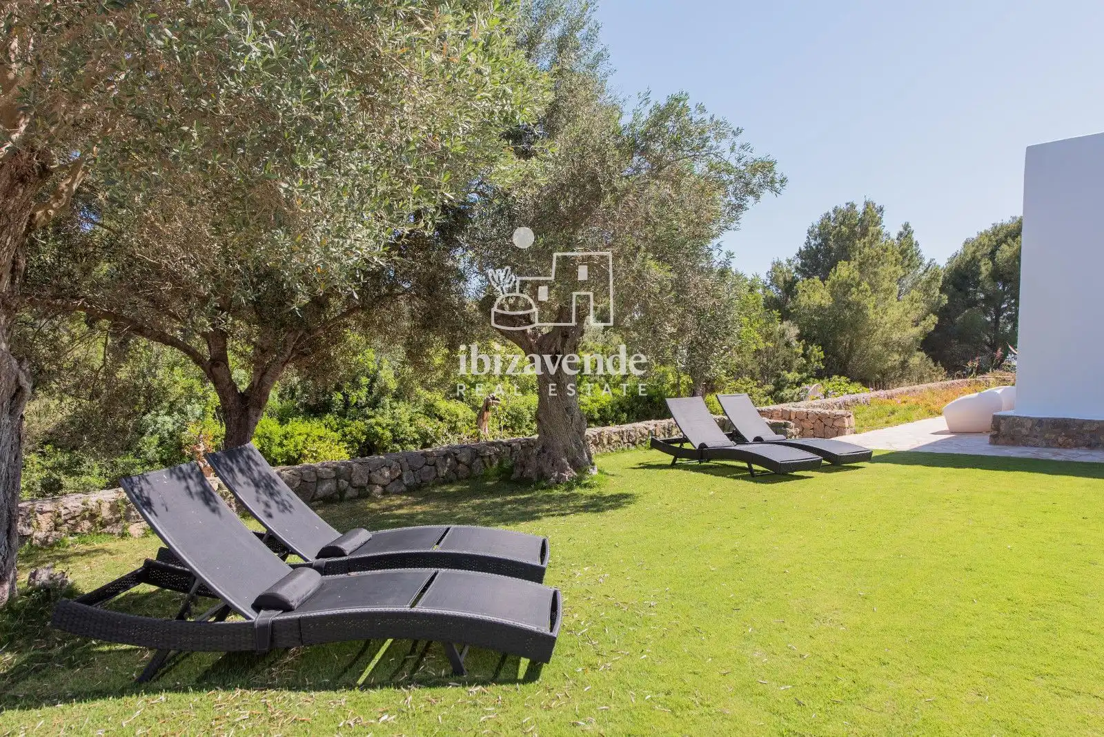 Jardín de Casa o chalet de alquiler en Santa Eulària des Riu con Aire acondicionado, Calefacción y Terraza