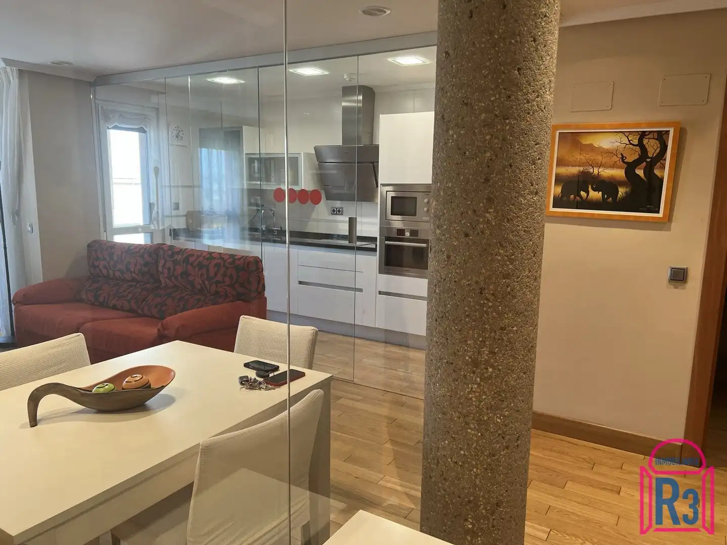 Cocina de Apartamento en venta en León Capital  con Calefacción, Terraza y Trastero