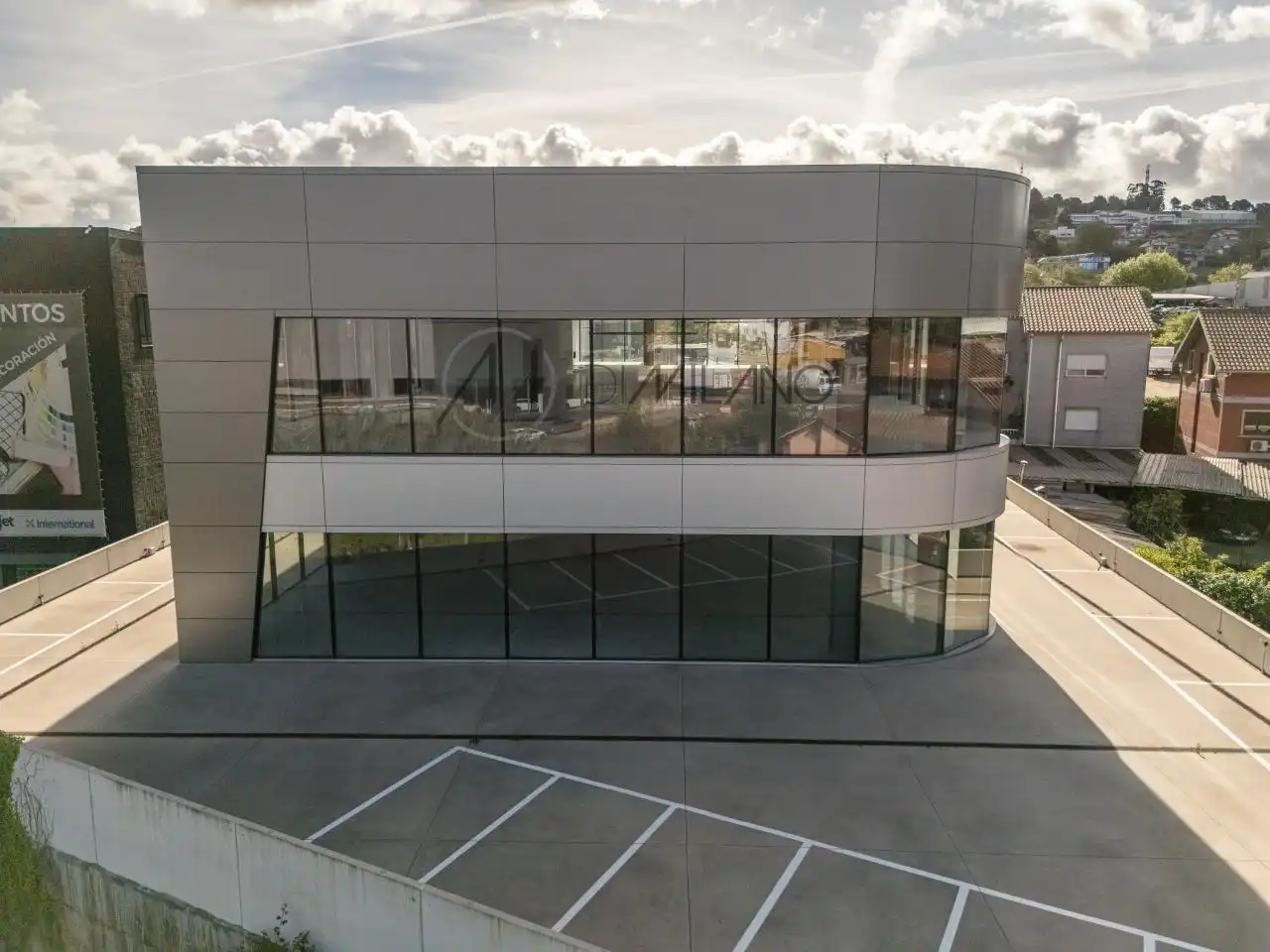 Exterior view of Industrial buildings for rent in Vigo 