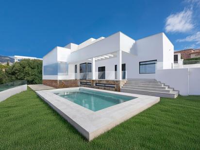 Exterior view of House or chalet for sale in Mijas  with Air Conditioner, Heating and Private garden
