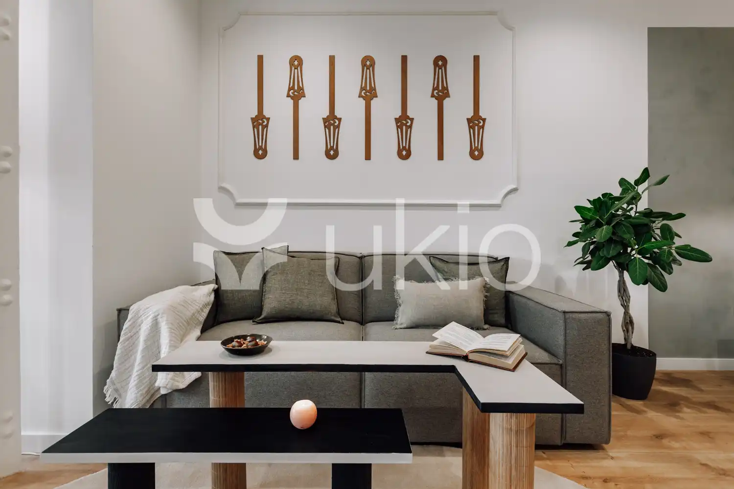Living room of Apartments for rent in Barcelona  with Heating, Furnished and Oven