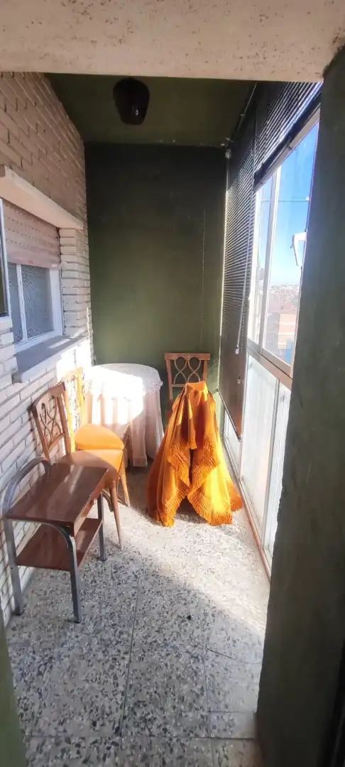 Balcony of Flat for sale in Salamanca  with Heating, Furnished and Balcony