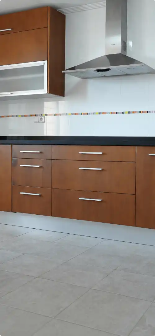 Cuina de Casa adosada de lloguer en Molina de Segura amb Aire condicionat, Jardí privat i Moblat
