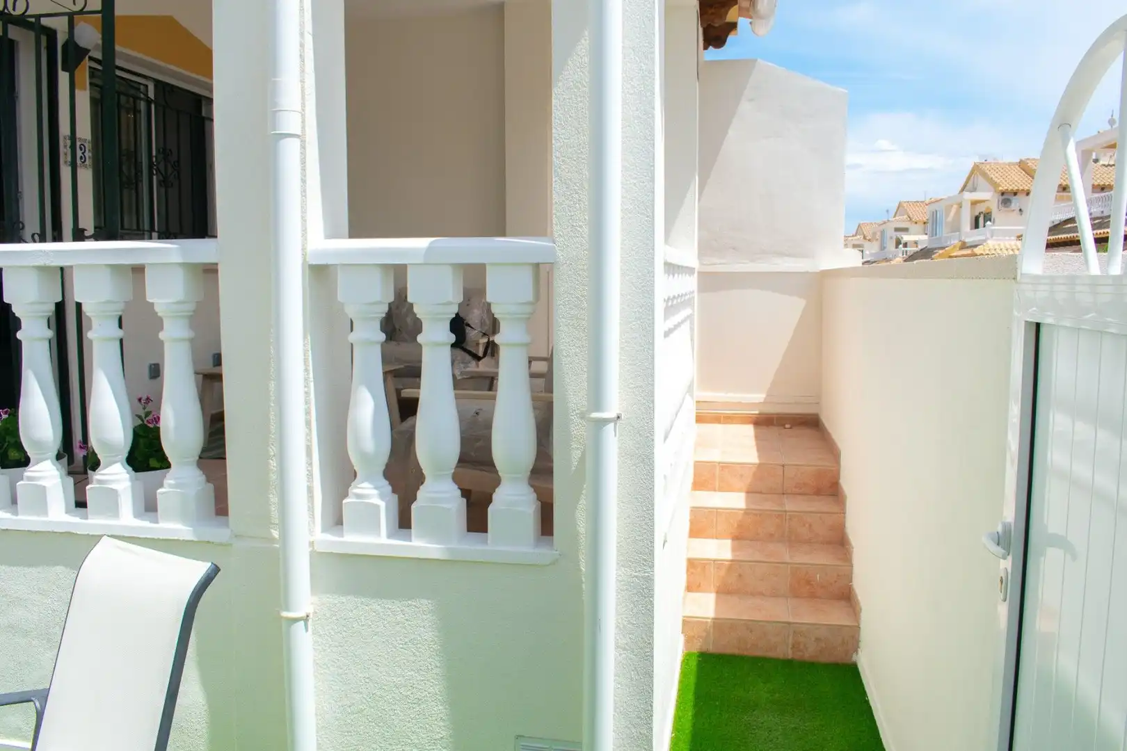 Terraza de Casa adosada en venta en Orihuela con Aire acondicionado, Calefacción y Jardín privado