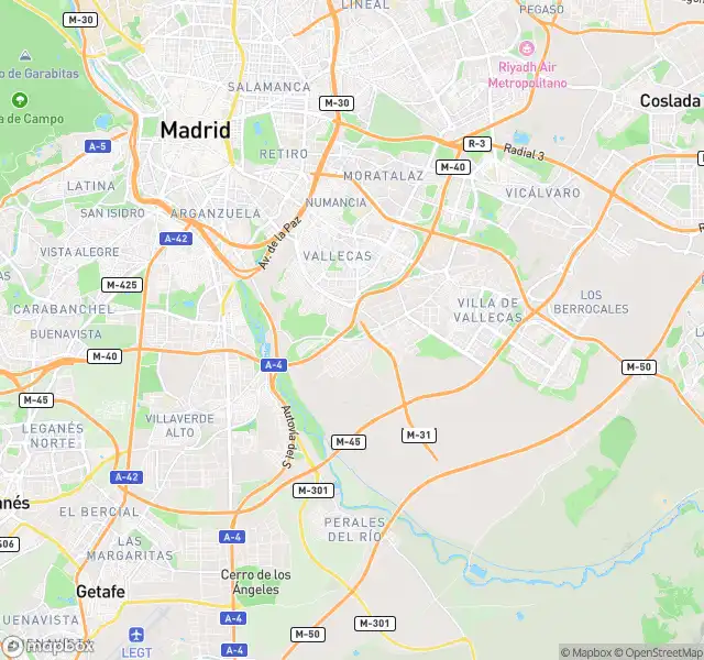 Vista exterior de Piso en venta en Madrid