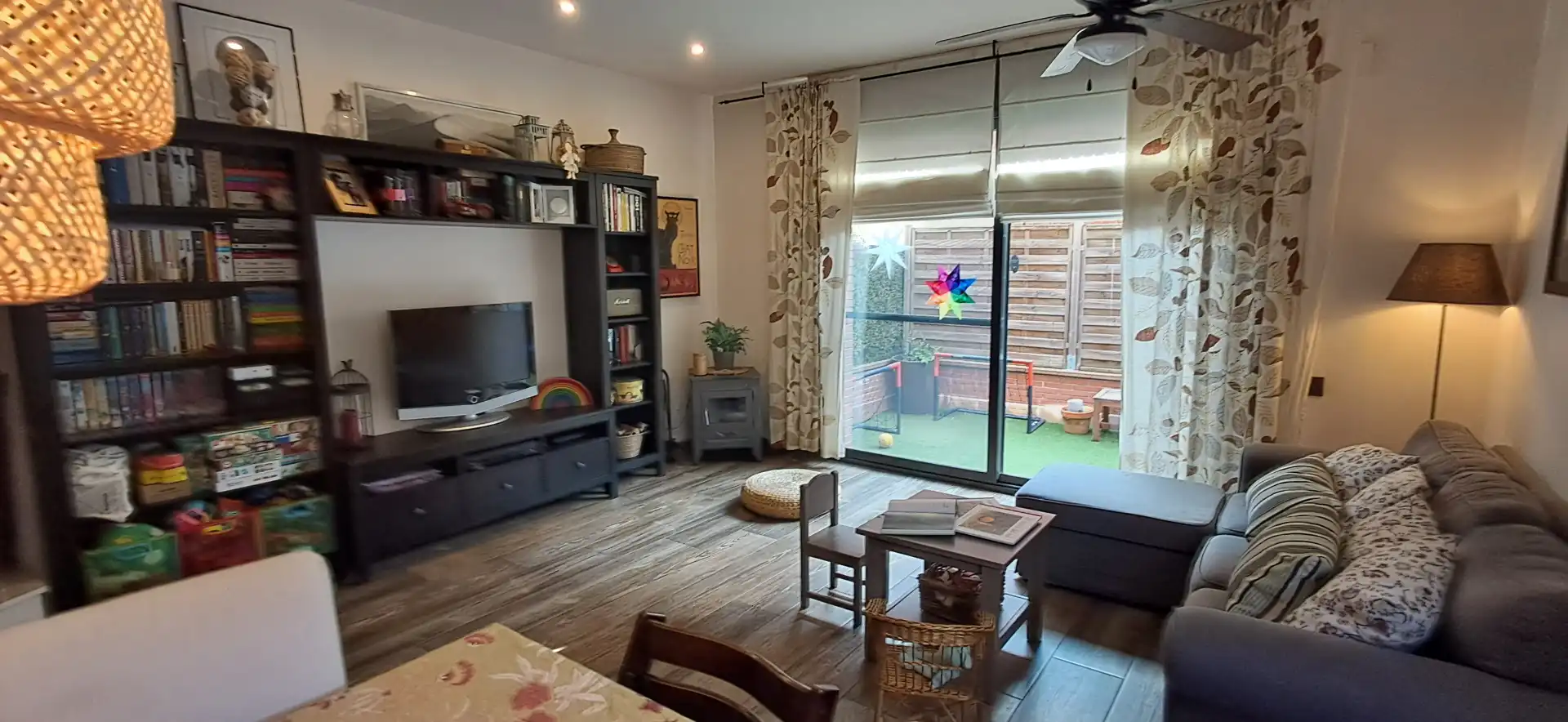 Living room of Detached homes for sale in Sant Antoni de Vilamajor  with Air Conditioner, Heating and Terrace