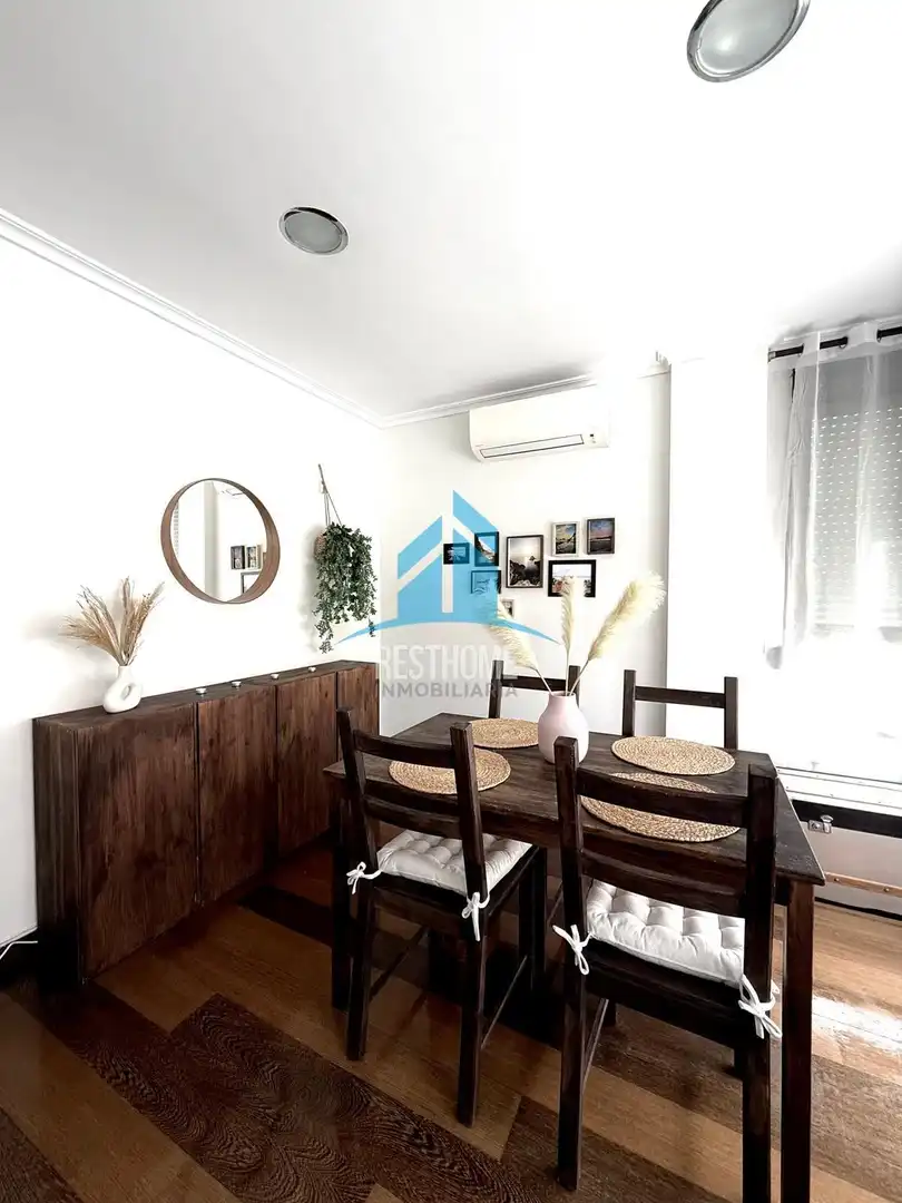 Dining room of Flat for rent in Cullera  with Air Conditioner and Furnished