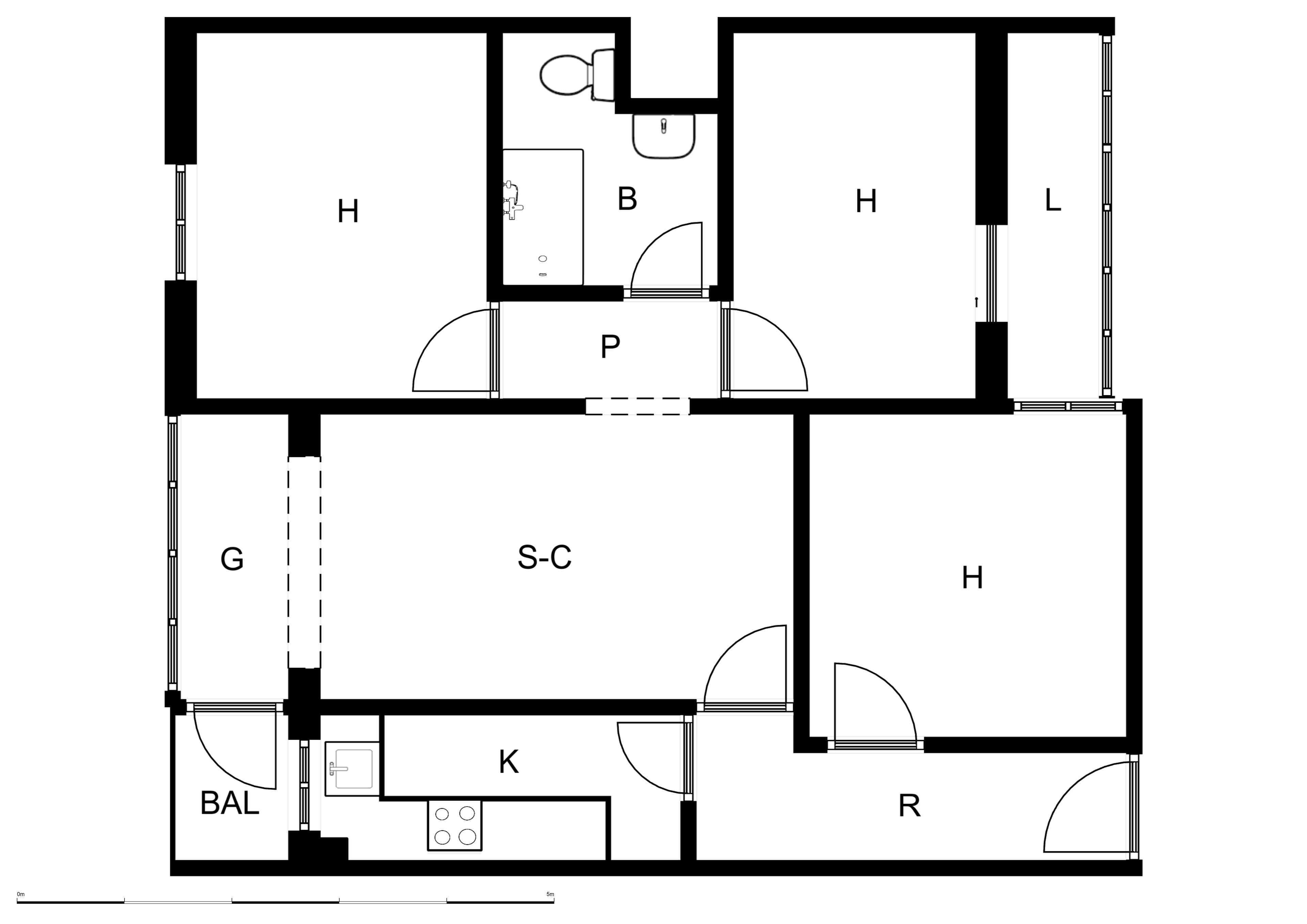Flat for sale in Girona Capital  with Terrace and Oven