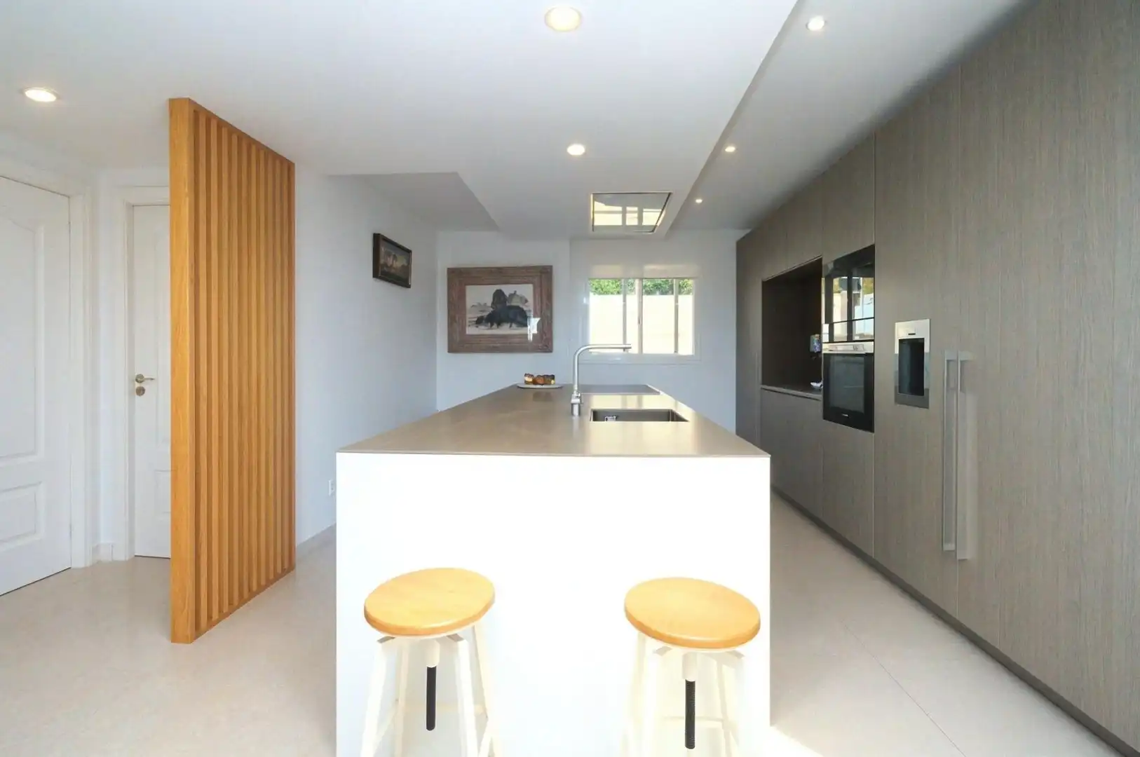 Cocina de Planta baja en venta en  Palma de Mallorca con Aire acondicionado, Calefacción y Jardín privado
