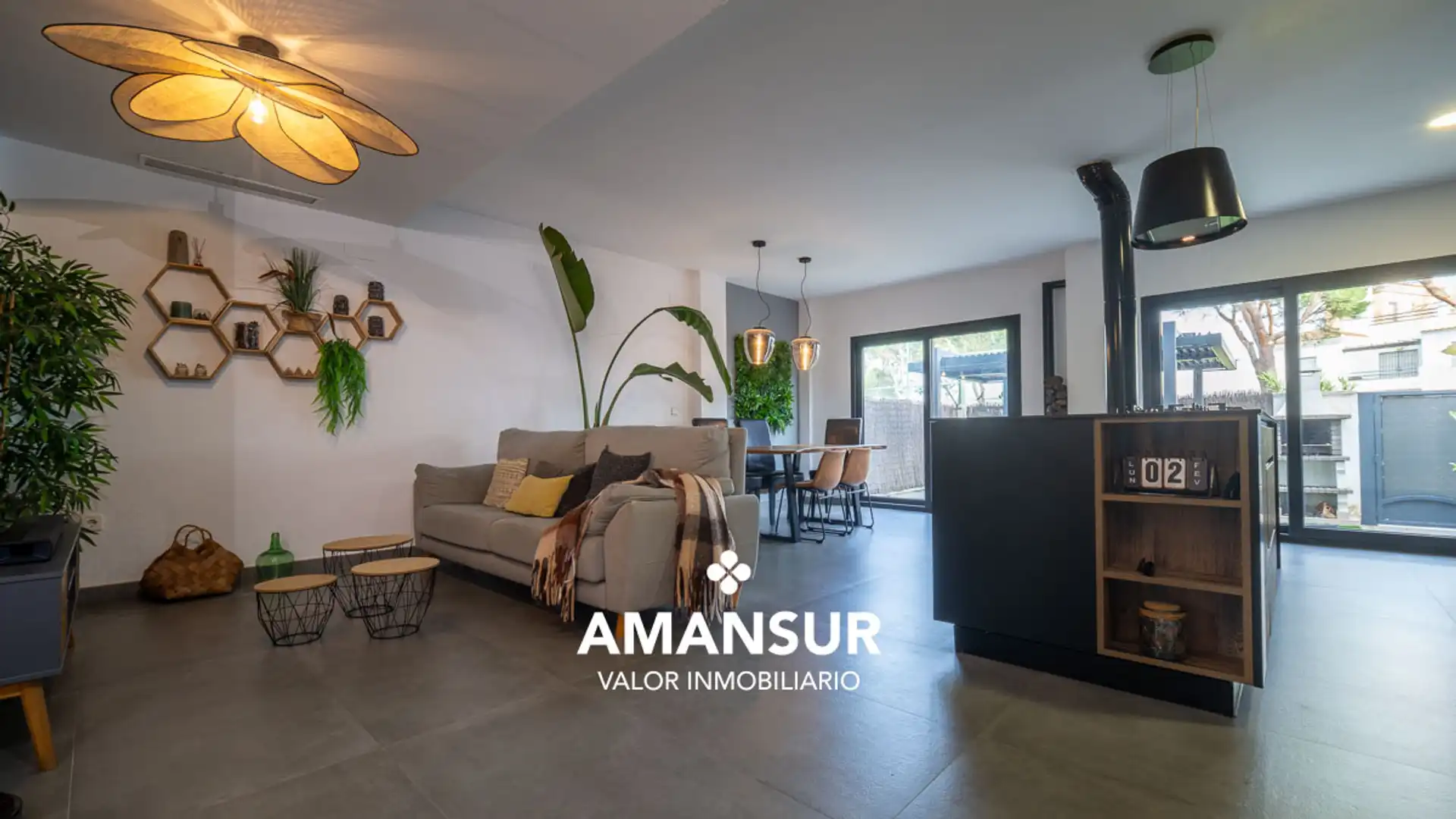 Sala de estar de Casa adosada en venta en Aljaraque con Aire acondicionado, Jardín privado y Terraza