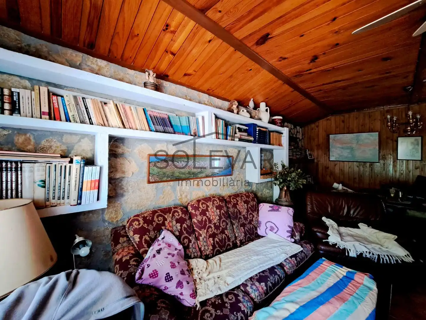 Sala de estar de Casa o chalet en venta en Llimiana con Jardín privado, Terraza y Trastero