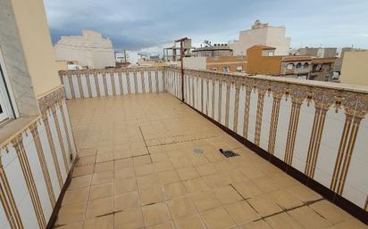 Terrassa de Casa adosada en venda en Roquetas de Mar amb Aire condicionat i Terrassa