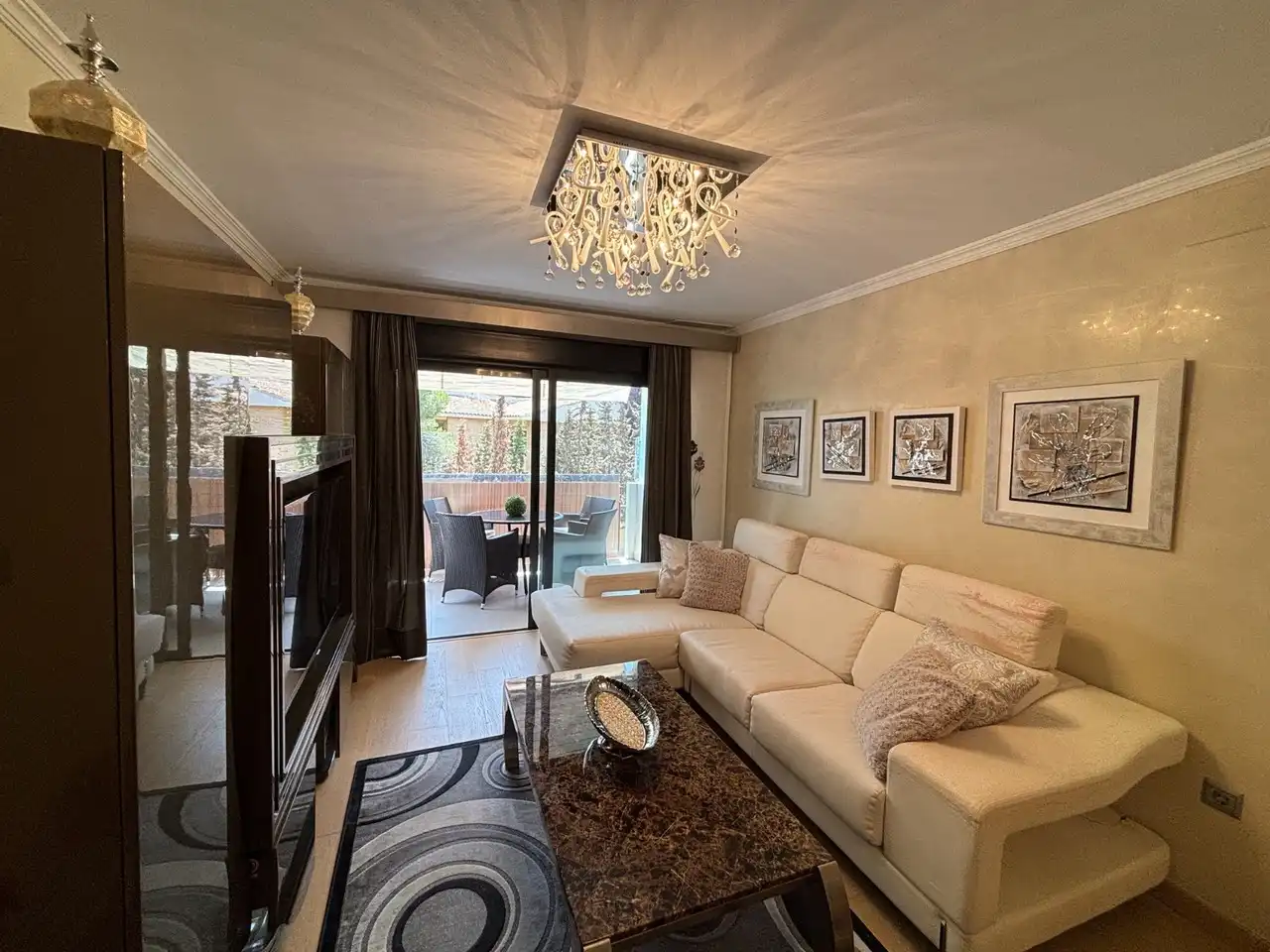 Living room of Apartments for sale in Orihuela  with Air Conditioner