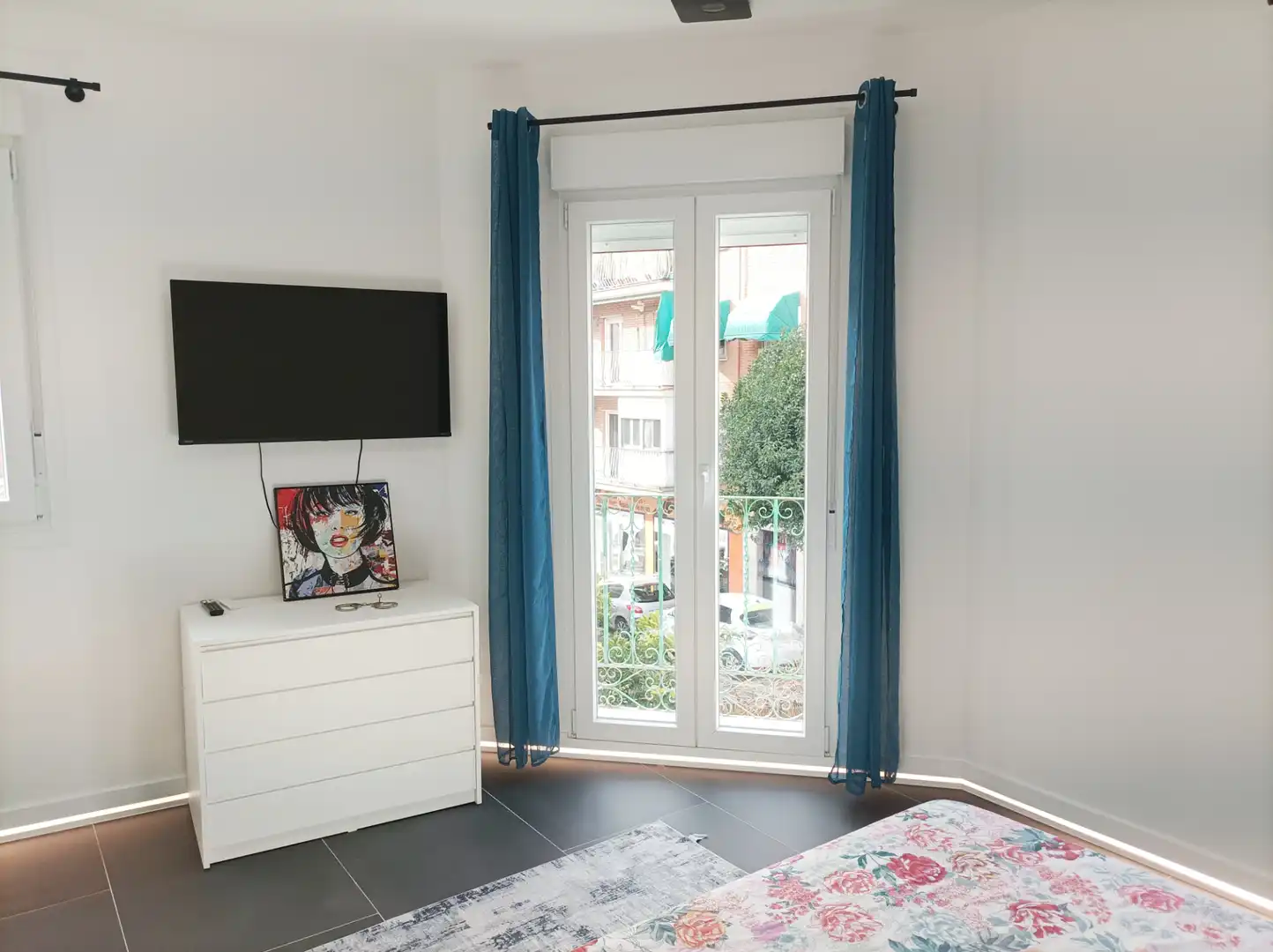 Schlafzimmer von Wohnung zum Verkauf in Madrid mit Klimaanlage, Heizung und Terrasse