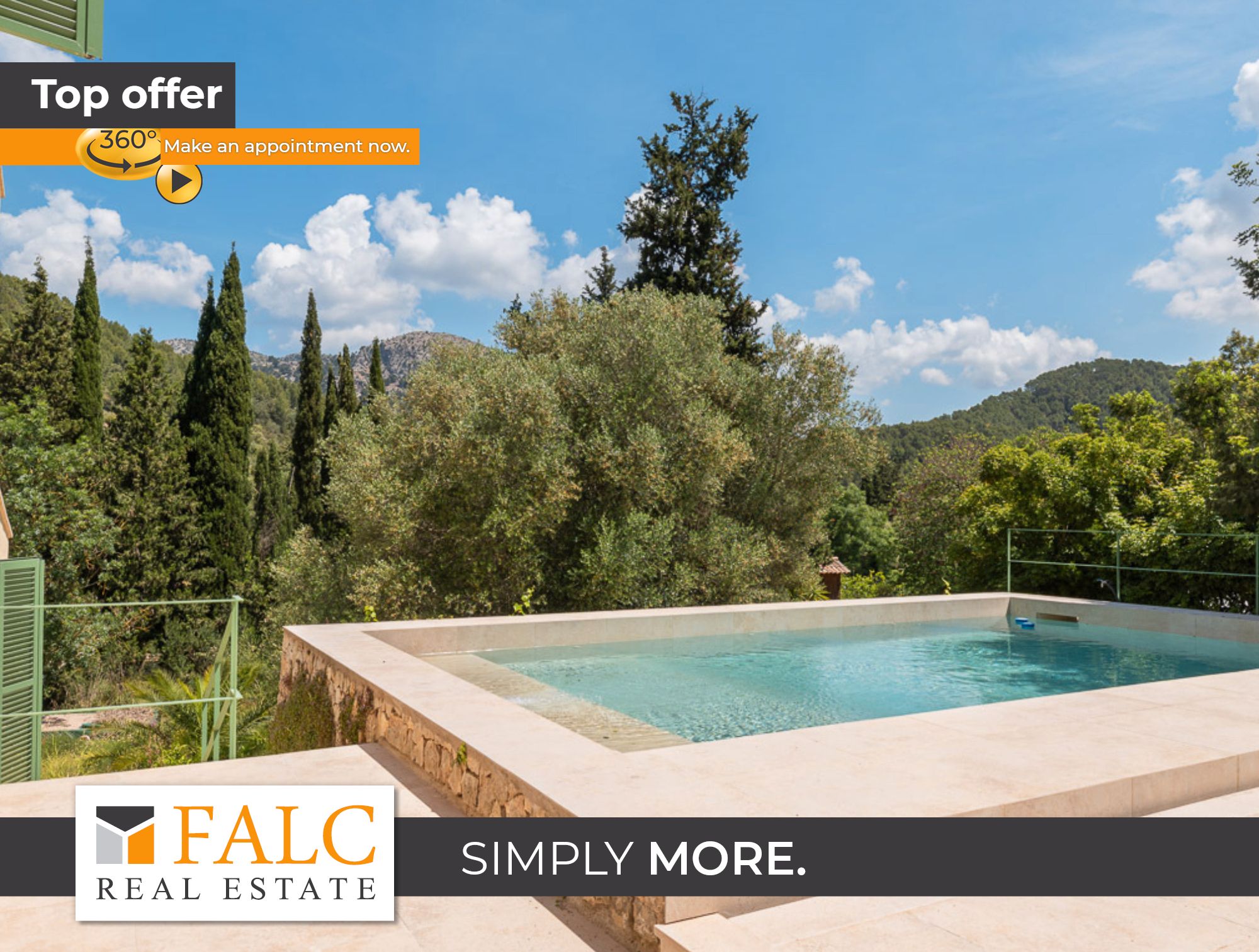 Swimming pool of Residential for sale in Esporles