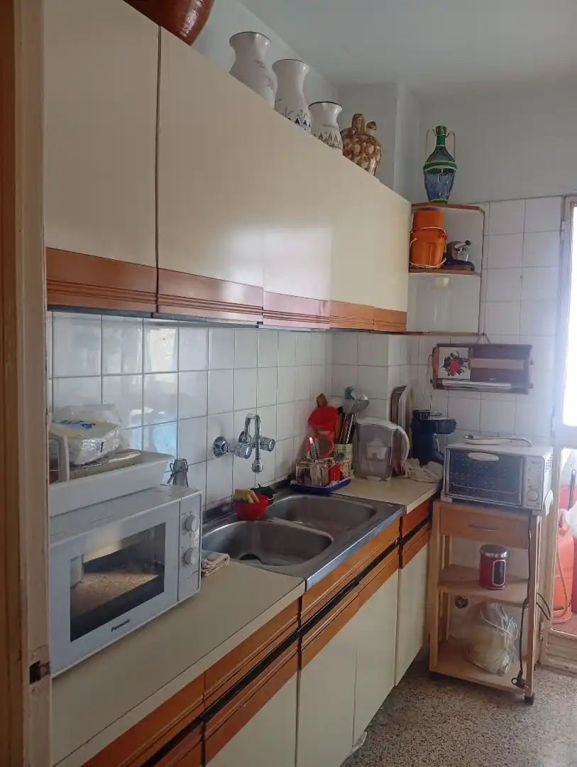 Küche von Wohnung zum Verkauf in Jaén mit Klimaanlage, Möbliert und Ofen