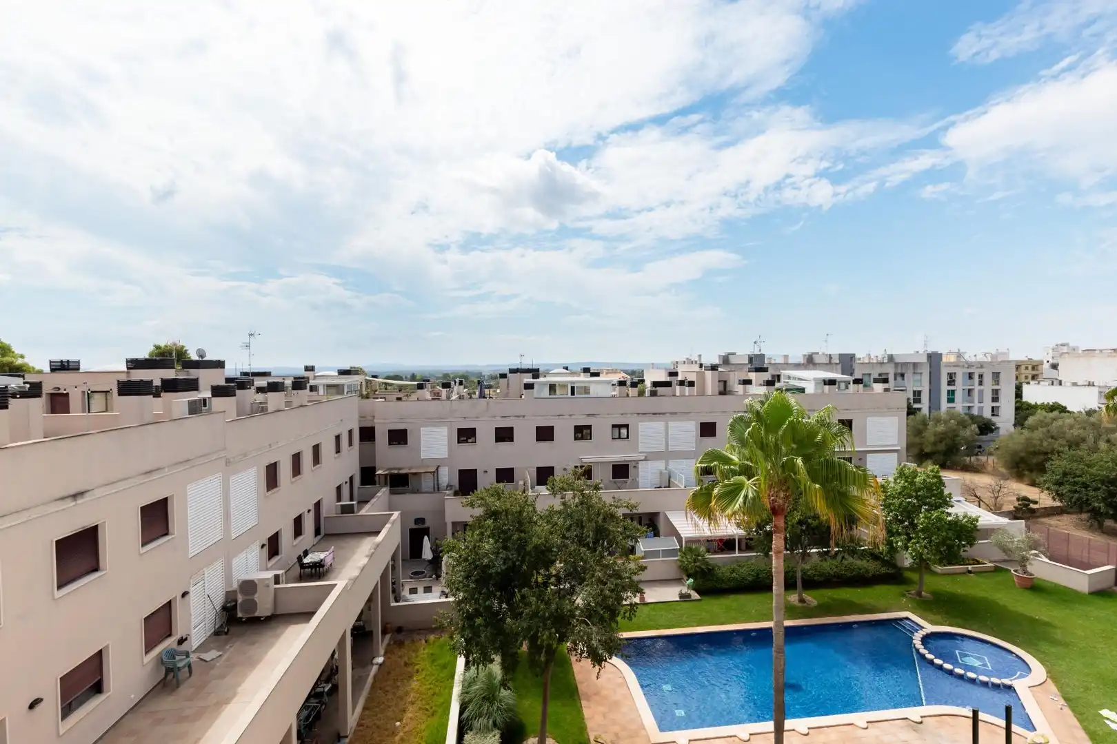 Piscina de Àtic en venda en Inca amb Aire condicionat, Jardí privat i Terrassa