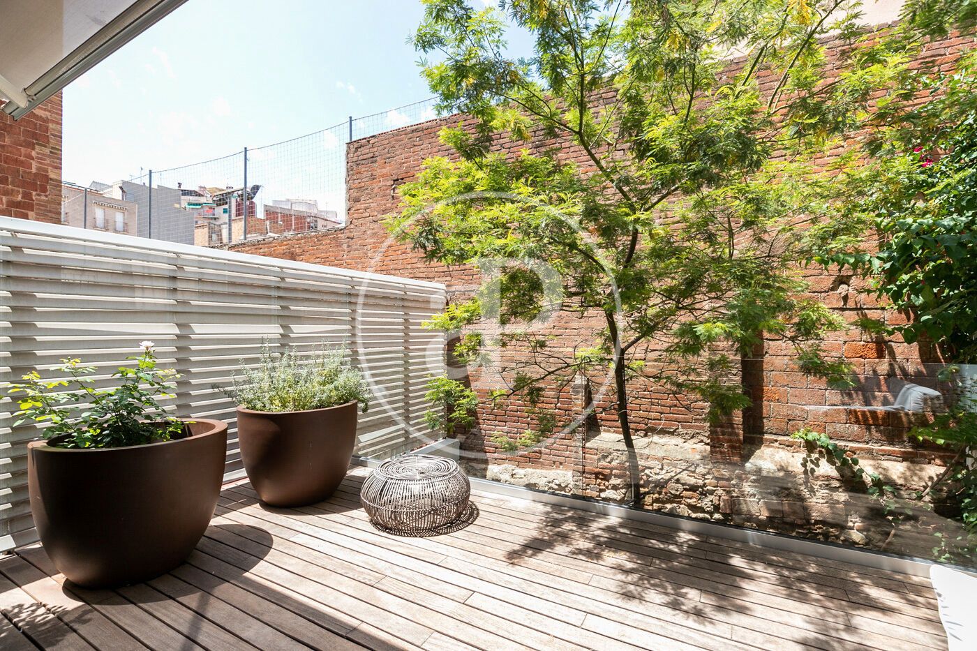 Terrace of House or chalet for sale in  Barcelona Capital  with Air Conditioner, Heating and Private garden